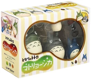JAPAN Ensky Studio Ghibli My Neighbor Totoro Matryoshka ANIME 6-STEP NESTING - Foto 1 di 12