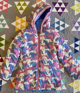 Hatley Reversible Horse Winter Coat - Picture 1 of 5