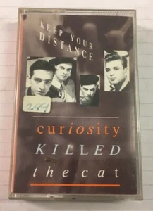 Curiosity Killed The Cat "Keep Your Distance" Tape Cassette - Never Been Played - Picture 1 of 3
