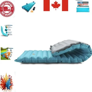 Compact Inflatable Sleeping Pad with Built-in Pump – Effortless Outdoor Comfort - Picture 1 of 8