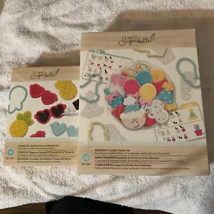Sweet Sugarbelle Cookie Cutter Set 18/Pkg-Birthday+Tropical Cookies Cutter 4 Pc - Picture 1 of 2