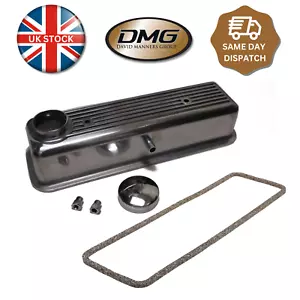 MG Midget 1500 Triumph Dolomite Herald Spitfire Alloy Rocker Cover & Cap GAC406 - Bild 1 von 2
