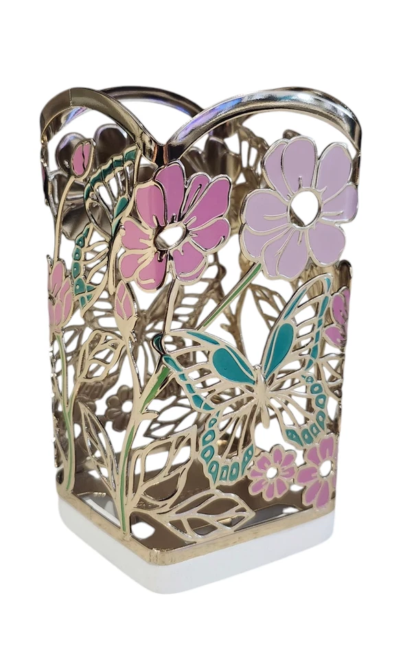 NEW Bath & Body Works Foaming Soap Holder Sleeve Butterflies In The Garden - Image 1 of 1