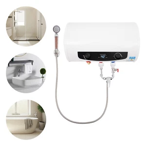 Electric Hot Water Heater Warmer Heating Heat Tank Bathroom Shower House - Picture 1 of 22