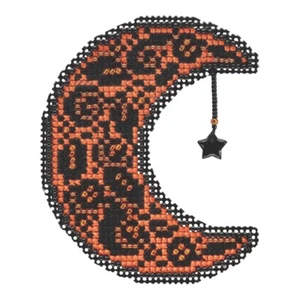 Enchanted Moon Beaded Cross Stitch Kit Mill Hill 2021 Autumn Harvest MH182121 - Picture 1 of 1