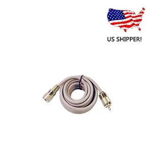 Belden 8X-25X 25' Gray Mini 8 Jumper Cable for CB Antennas - PL259 Connectors - Picture 1 of 1