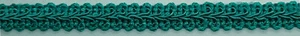 1/2" Turquoise French Chinese Gimp Braid Fabric Trim 10 Yards - Picture 1 of 1