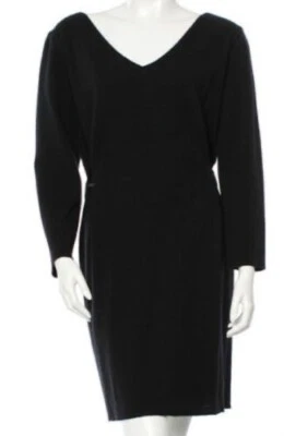 LANVIN Black Dress SZ 42 = US 6 - NWOT - Image 1 of 3