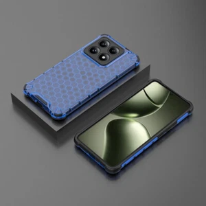 Honeycomb Phone Case For Xiaomi 14T Poco M6 F6 X6 14C 13C Redmi Note 13 12 11 10 - Picture 1 of 20