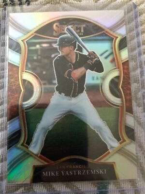 2021 PANINI SELECT Mike Yastrzemski SILVER PRIZM!! - Image 1 of 2