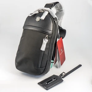 Victorinox Urban 2 Sling Crossbody Bag + Victorinox Luggage Tag with knives - Picture 1 of 6