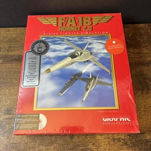F/A-18 Hornet 2.0 Strike Fighert Simulationsspiel Windows 95 & Mac NEU VERSIEGELT - Bild 1 von 9