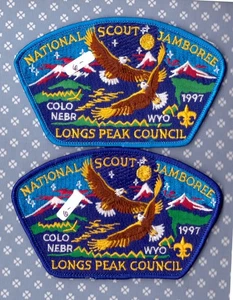 JSP  Pikes Peak Council - Nat'l Jamboree 1997 -Mint-  Set of 2 - Picture 1 of 1