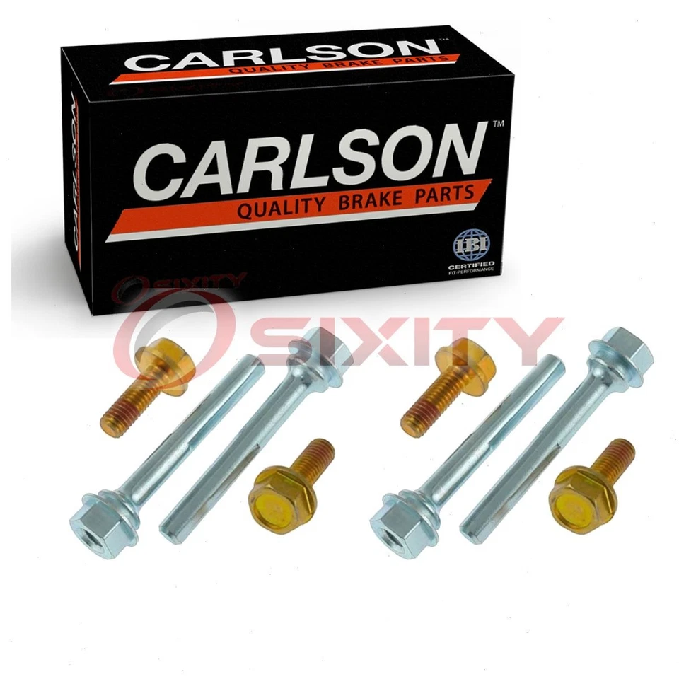 2 件 Carlson 前刹车卡钳指南销套件适用于 2008 - 2016 年克莱斯勒 Town up — 第 1/4 张图片
