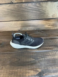 Adidas Ultraboost 21 Black Sneakers Running Shoes Women Size 7 - Picture 1 of 17