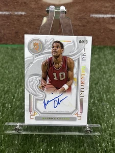 2023-24 Topps Royalty #II-MC Maurice Cheeks Influential Ink Gold #/10 Sixers - Picture 1 of 4