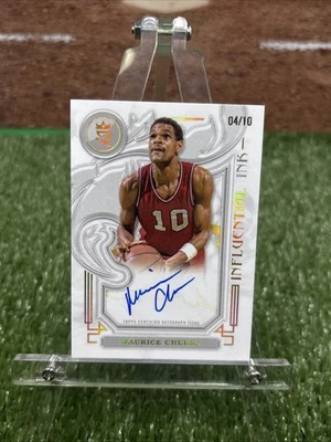 2023-24 Topps Royalty #II-MC Maurice Cheeks Influential Ink Gold #/10 Sixers - Image 1 of 4