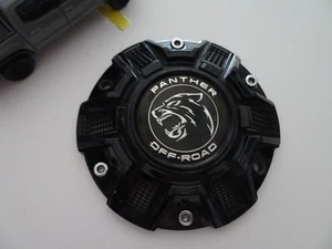 Panther Off-Road Black Custom Wheel Center Cap # CAP OR-D, LG1512-15 - Picture 1 of 2