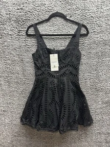 Mini Abito Charo Ruiz Ibiza Ricka Nero Samoa Nuovo con etichette Taglia S - Foto 1 di 8