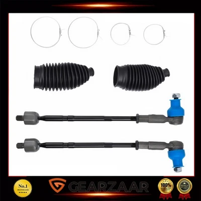 Tie Rod + Steering Boot Compatible with VW New Beetle Cabriolet 1Y7 L+R Front - Image 1 of 4