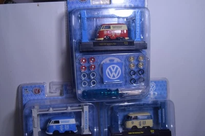 M2 MACHINES AUTO-LIFT MODEL KIT 1960 VW DELIVERY VAN 3 VARIOUS COLORS AS PICTURE - Image 1 of 4