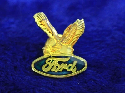 Ford Eaglet Hat Lapel Pin Accessory Truck Mustang Ranchero Falcon Galaxie Oval - Image 1 of 4