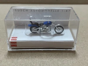 (C-109) Busch 40150 H0 1:87 Amerikanisches Motorrad OVP - Bild 1 von 3