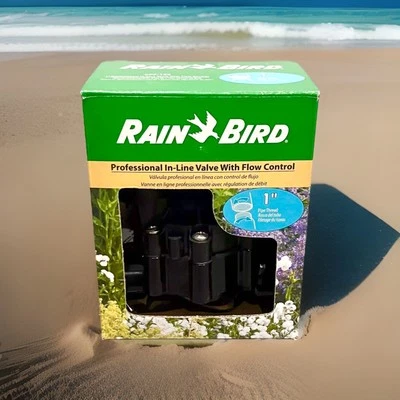 Rain Bird CPF100 -1 in. Heavy Duty In-Line Water Sprinkler Valve w/ Flow Control - Image 1 of 4