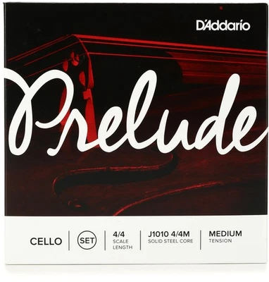 D'Addario J1010 Prelude Cello String Set - 4/4 Size Medium - Image 1 of 3