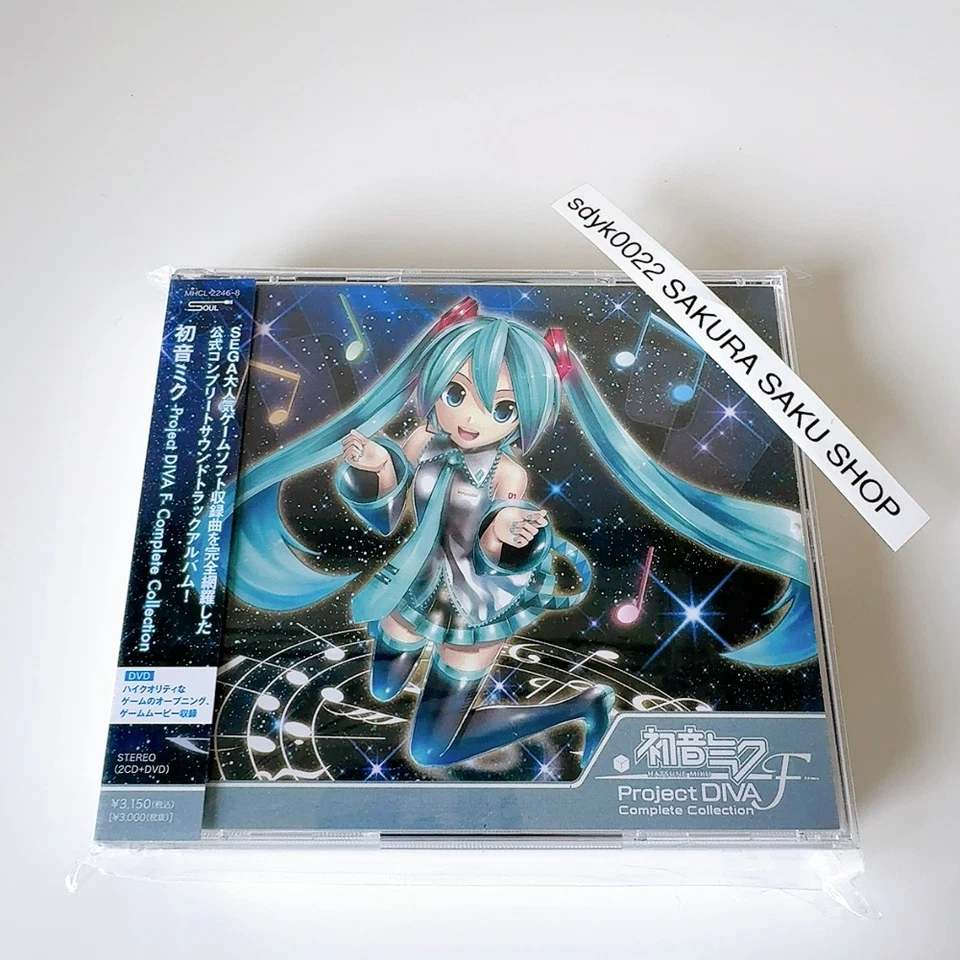 Hatsune Miku Project Diva F Complete Collection 2cd DVD Mhcl2246 Japan Track