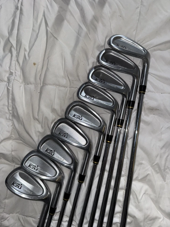 KZG Forged II Iron Set PW,SW,2,4-9, 9 Clubs Regular Flex Steel, RH, *READ* - Image 1 of 4