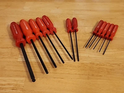 Eklind Screwdriver Set Ball Hex SAE 12 Piece - Image 1 of 4