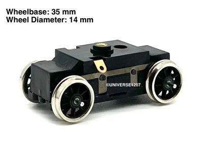 Chasis de accionamiento eléctrico locomotora calibre 16,5 mm HO/On30/Oe Hanazono 35 mm/14 mm 0e H0 Foto 1 de 2