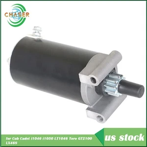 i1046 1Starter Motor Assembly Fit For Cub Cadet i1050 LT1046 Toro GT2100 LX468 - Picture 1 of 6