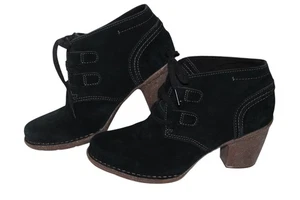 Clarks Carleta Lyon Stiefeletten, #21621, schwarz, Leder, Damengröße 9 - Bild 1 von 5