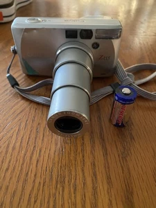 Canon Sure Shot Z155 Caption 35mm Point & Shoot Film Camera Parts Or Repair Only - Picture 1 of 8