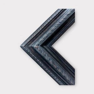 24 x 30 In Stock - Cornice classica in legno composito ornato, cornice in legno ornato, ottone oro - Foto 1 di 10