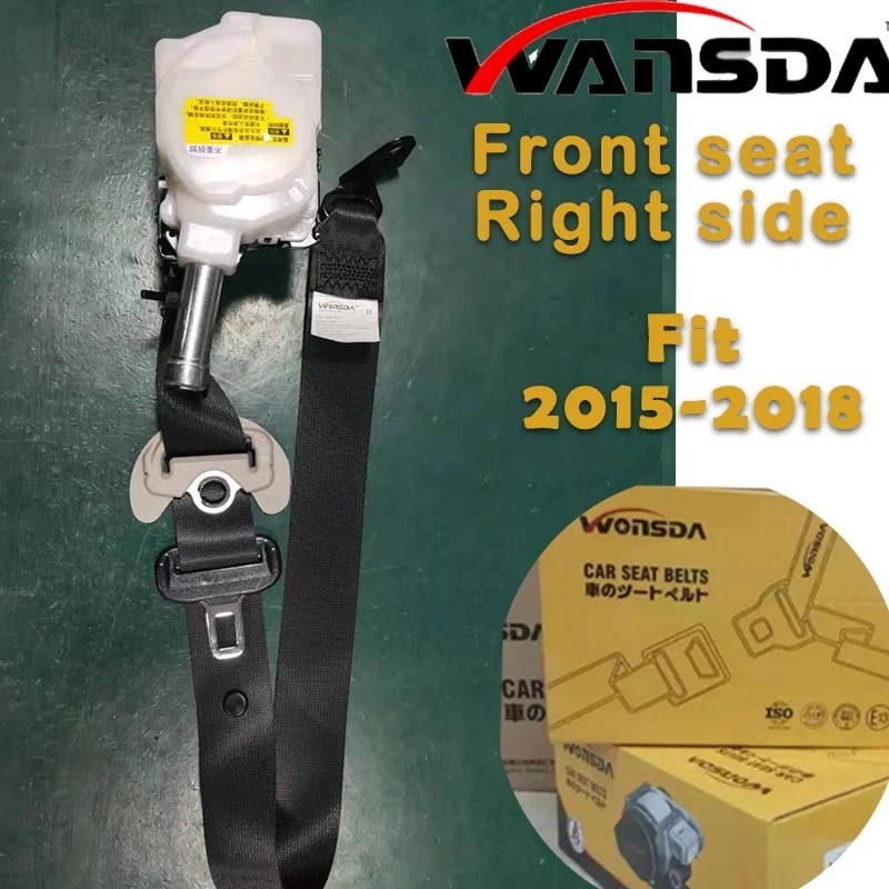 Cinturón de seguridad de coche para Toyota Highlander 2015-2018 cinturones de seguridad delanteros de pasajeros Foto 1 de 4