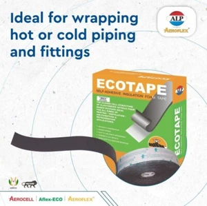 PIPE INSULATION TAPE CLASS-O FOAM WRAP LAGGING PLUMBING HVAC 3MMx50MMx9.1Mtr - Picture 1 of 8