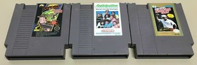 3 NES Sports Game Lot Gotcha! The Sport!, Anticipation, Fighting Golf Nintendo