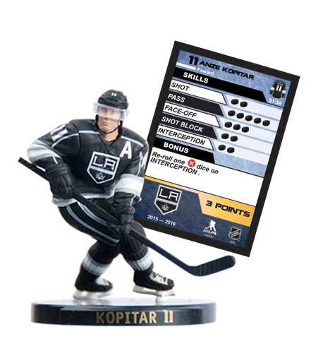 2015-16 15/16 Imports Dragon NHL Hockey Anze Kopitar Los Angeles Kings 2.5' Cover
