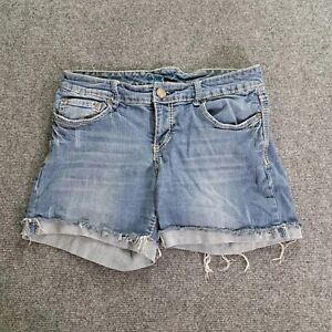 Ariya Womens Cut Off Shorts Size 9/10 Denim Low Rise Blue 30x4