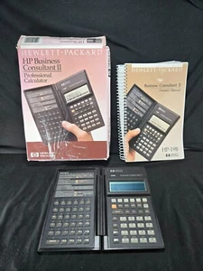 Vintage HP 19B II Business Consultant II Finanzrechner mit Box & Handbuch - Bild 1 von 12
