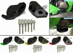 Engine Stator Pulse Crash Pad Frame Sliders Fit 2011-2017 KAWASAKI Ninja ZX-10R - Picture 1 of 28