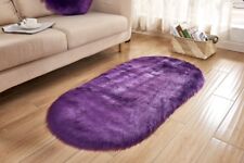 Faux Fur Sheepskin Rug Fluffy Mats Pad Room Sofa Bed Hairy Shaggy Floor Carpet