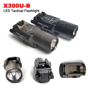 X300U-B Tactical Pistol Flashlight Rifle Light LED White 600 lumens 20mm Rail - Picture 1 of 22