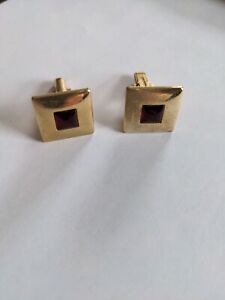 Lot of Vintage Cufflinks, Square shape, round and oval shapes 