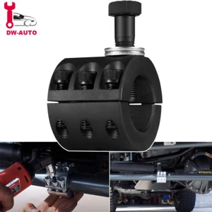Abrazadera estabilizadora de dirección para Jeep Wrangler JK TJ XJ con varilla de amarre de tubo OD de 1-3/8" - Imagen 1 de 12