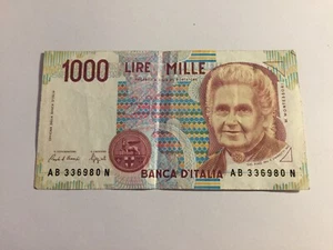 Billet Italie 1000 Lire 1990 - Picture 1 of 2