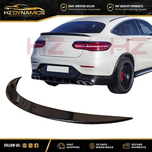 ALERÓN DE MALETERO NEGRO BRILLANTE PARA MERCEDES CLASE GLC 2016 2018 CUPÉ C253 KIT DE CARROCERÍA UK - Imagen 1 de 6
